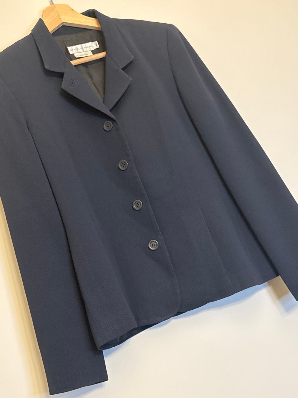 Garfield + Marks Navy Tailored Blazer Jacket Size 4